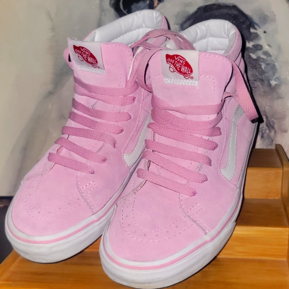 Pink Hightop vans